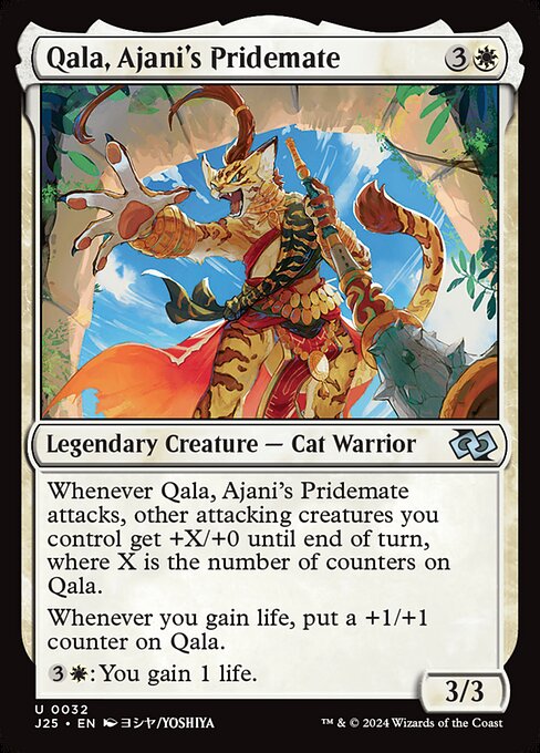 Qala, Ajani's Pridemate (Anime) - J25 - 32