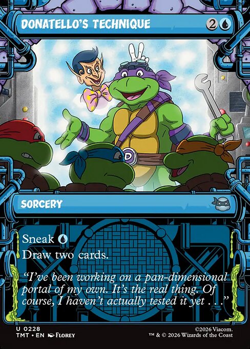 Donatello's Technique (Showcase) - TMT - 228