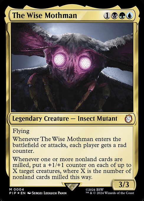 The Wise Mothman (Foil) - PIP - 4