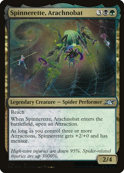 Spinnerette, Arachnobat (Galaxy Foil) - UNF - 466