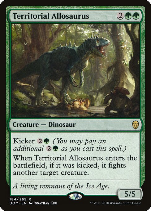 Territorial Allosaurus - DOM - 184