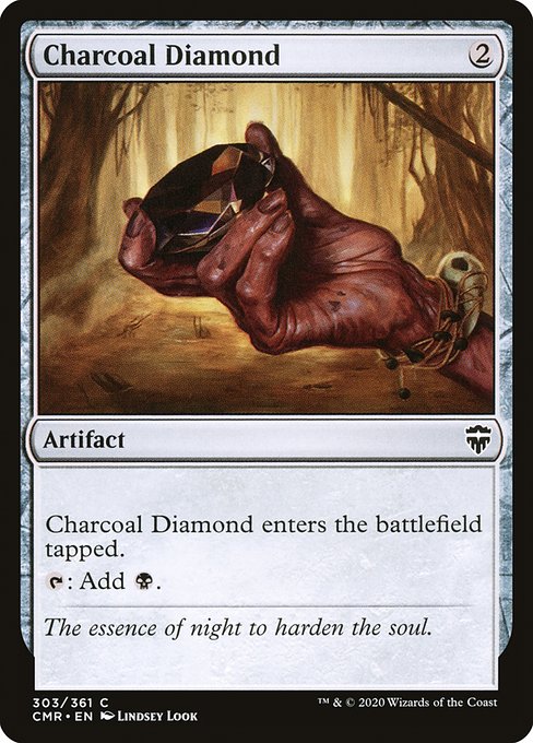 Charcoal Diamond (Foil) - CMR - 303