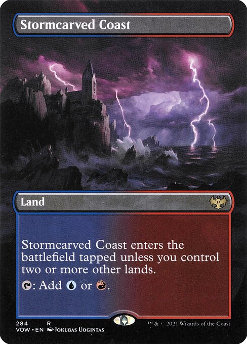 Stormcarved Coast (Borderless) - VOW - 284