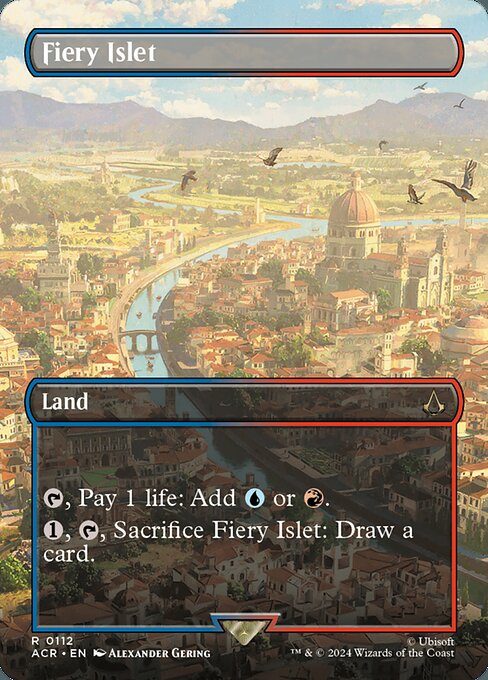 Fiery Islet (Borderless) - ACR - 112