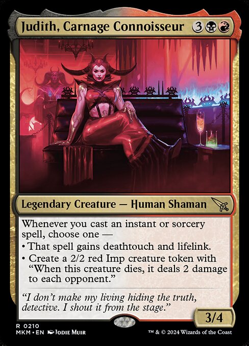 Judith, Carnage Connoisseur - MKM - 210