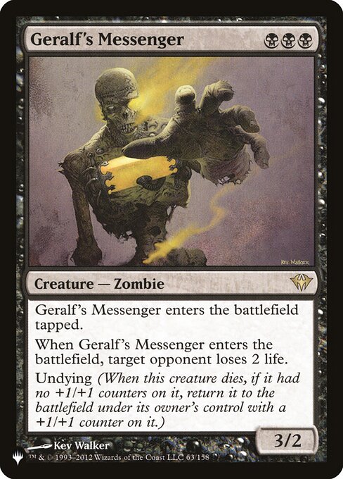 Geralf's Messenger - PLST - DKA-63