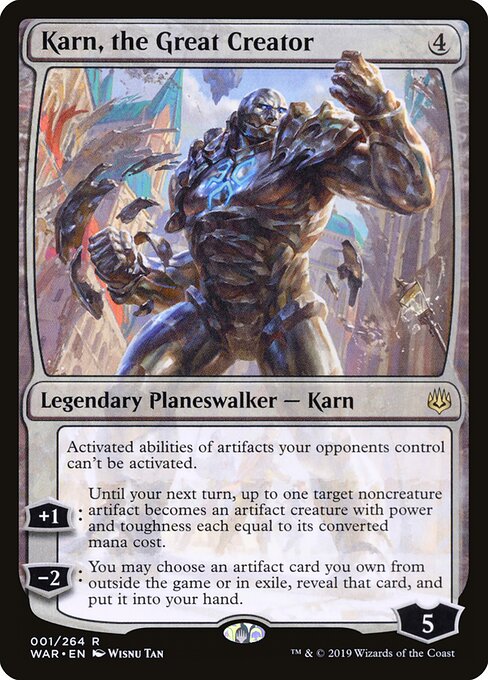 Karn, the Great Creator - WAR - 1