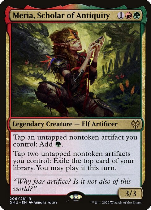 Meria, Scholar of Antiquity - DMU - 206