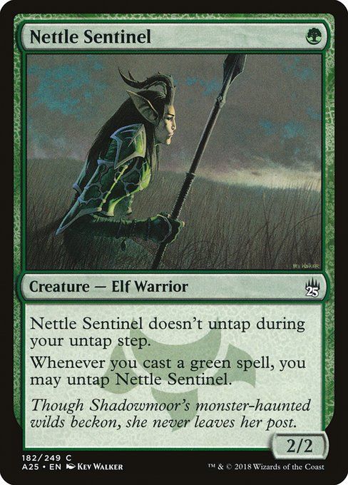 Nettle Sentinel (Foil) - A25 - 182