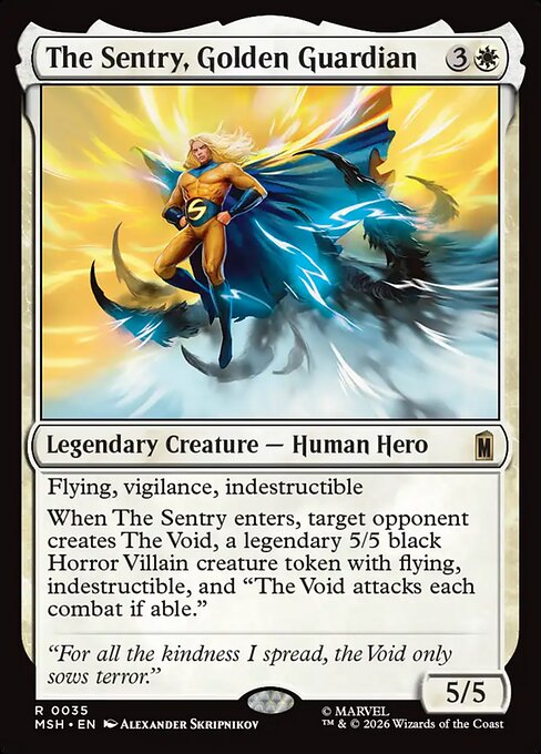 The Sentry, Golden Guardian - MSH - 35