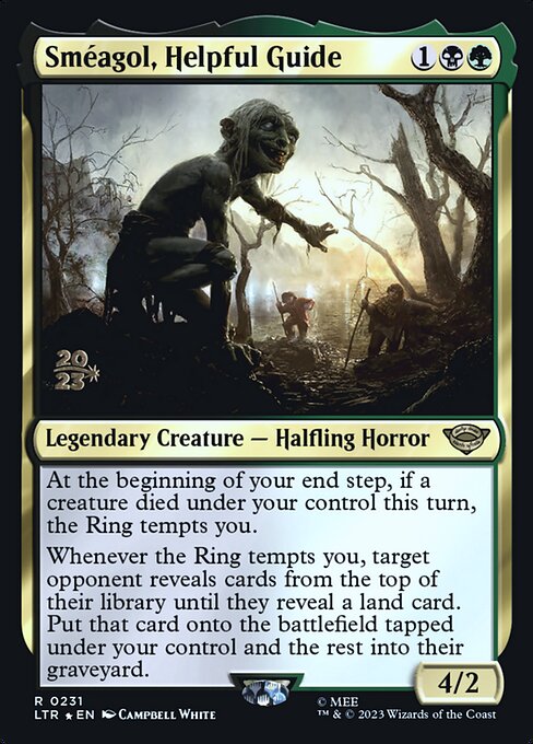 Smeagol, Helpful Guide (Foil) - PLTR - 231s