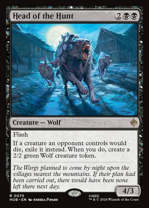 Head of the Hunt (Foil) - HOB - 75