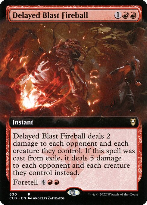 Delayed Blast Fireball (Extended Art) - CLB - 630