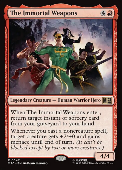 The Immortal Weapons - MSC - 547