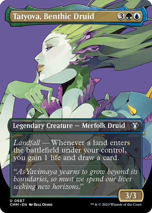 Tatyova, Benthic Druid (Borderless) - CMM - 687