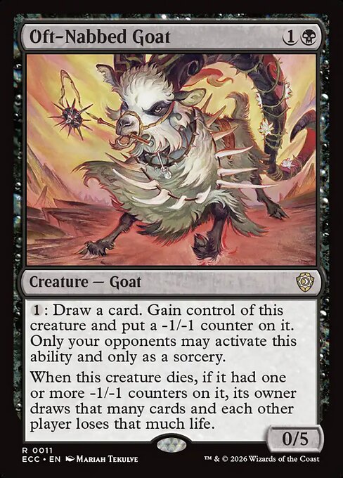 Oft-Nabbed Goat - ECC - 11