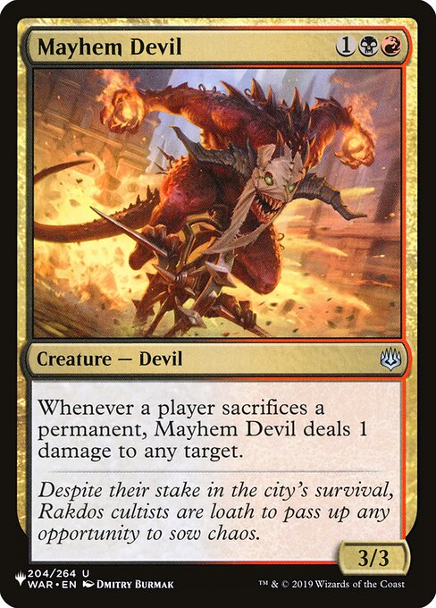 Mayhem Devil - PLST - WAR-204