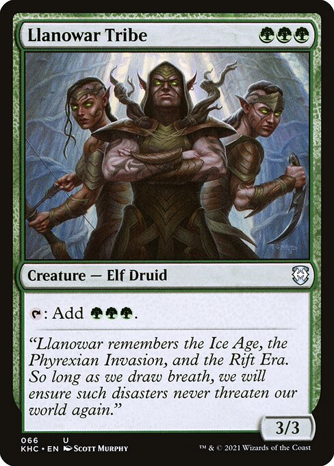 Llanowar Tribe - KHC - 66