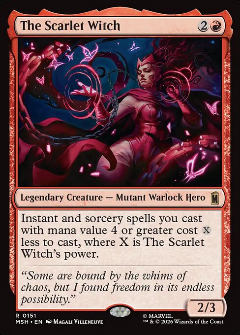 The Scarlet Witch (Foil) - MSH - 151