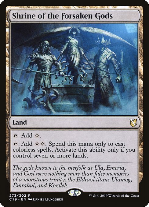 Shrine of the Forsaken Gods - C19 - 273