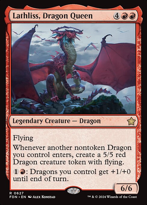 Lathliss, Dragon Queen - FDN - 627