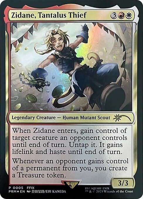 Zidane, Tantalus Thief (Foil) - PW25 - 5