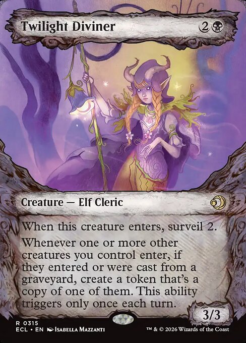 Twilight Diviner (Showcase) - ECL - 315