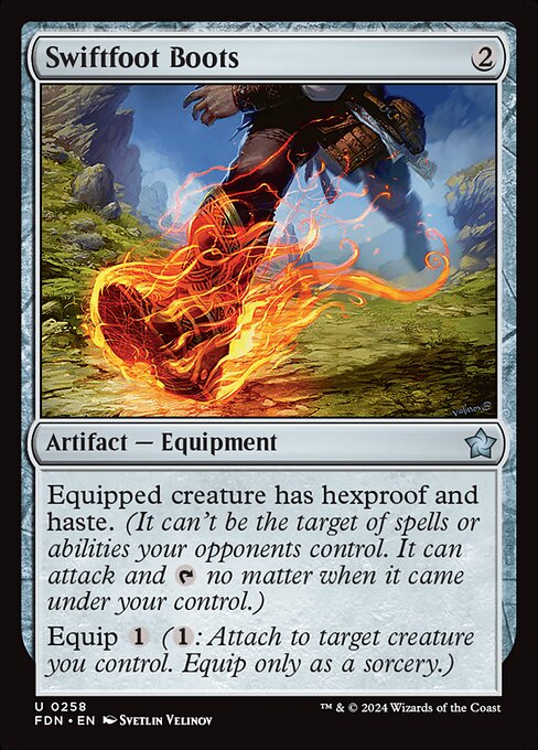 Swiftfoot Boots (Foil) - FDN - 258
