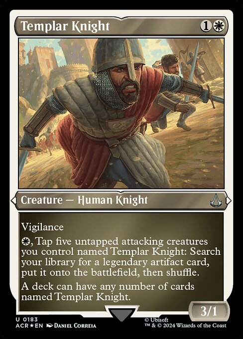 Templar Knight (Foil Etched) - ACR - 183
