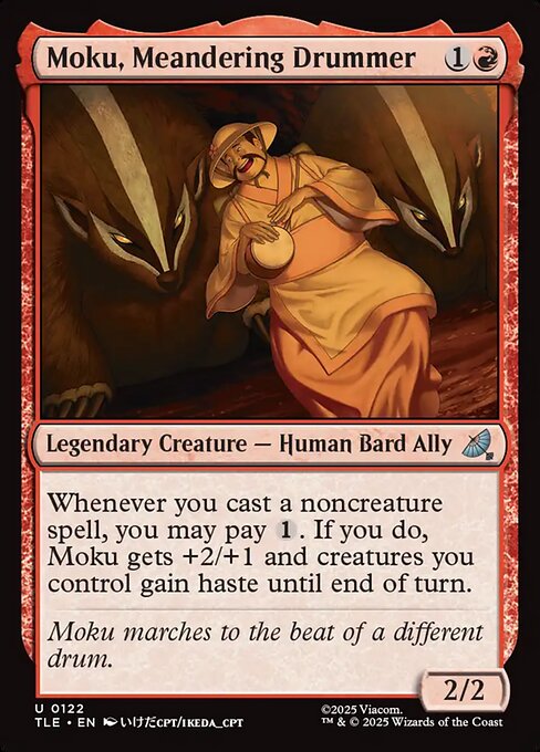 Moku, Meandering Drummer - TLE - 122