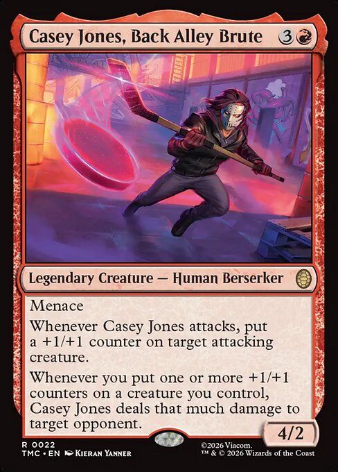 Casey Jones, Back Alley Brute - TMC - 22