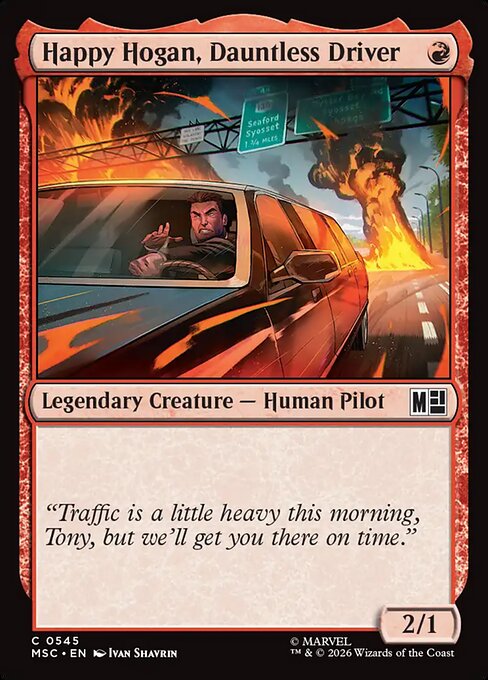 Happy Hogan, Dauntless Driver (0545) - MSC - 545