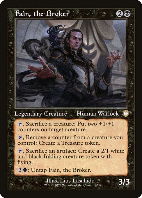 Fain, the Broker (Retro Frame) - BRC - 105