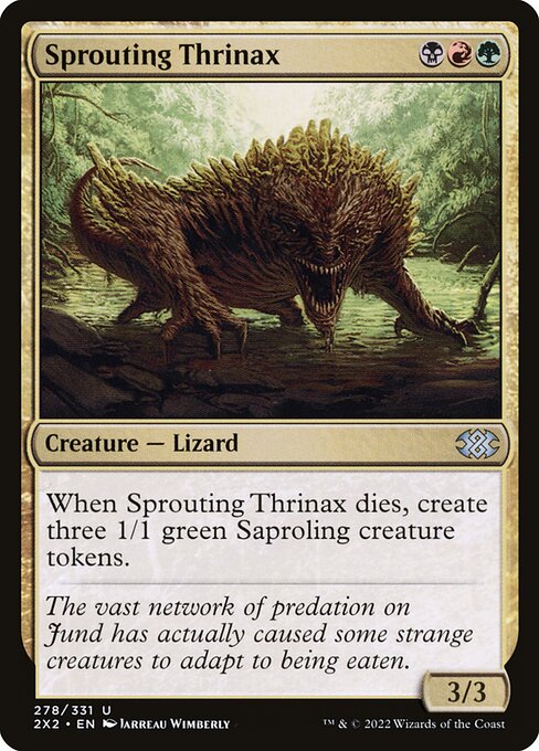 Sprouting Thrinax (Foil) - 2X2 - 278
