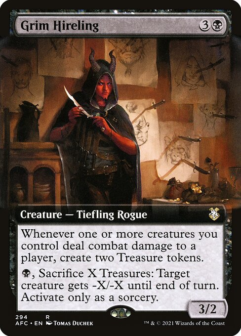 Grim Hireling (Extended Art) - AFC - 294