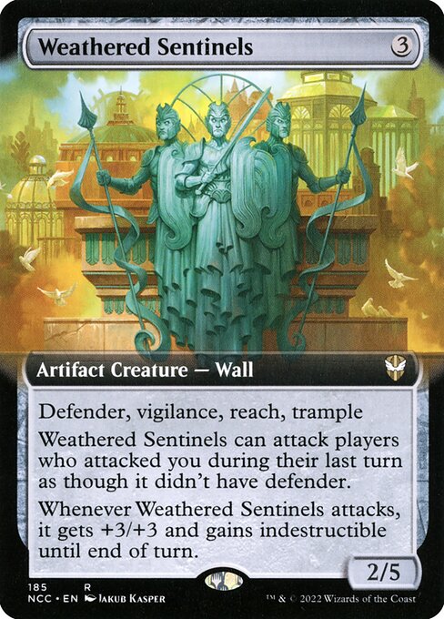 Weathered Sentinels (Extended Art) - NCC - 185