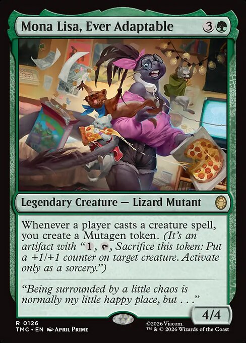 Mona Lisa, Ever Adaptable - TMC - 126