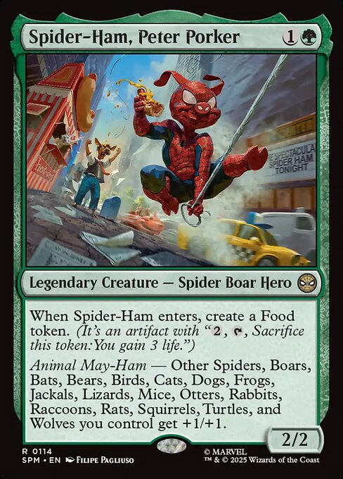 Spider-Ham, Peter Porker (Foil) - SPM - 114
