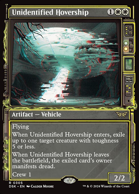 Unidentified Hovership (Showcase) - DSK - 305