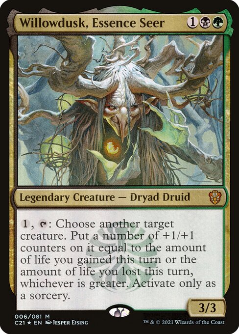 Willowdusk, Essence Seer (Foil) - C21 - 6