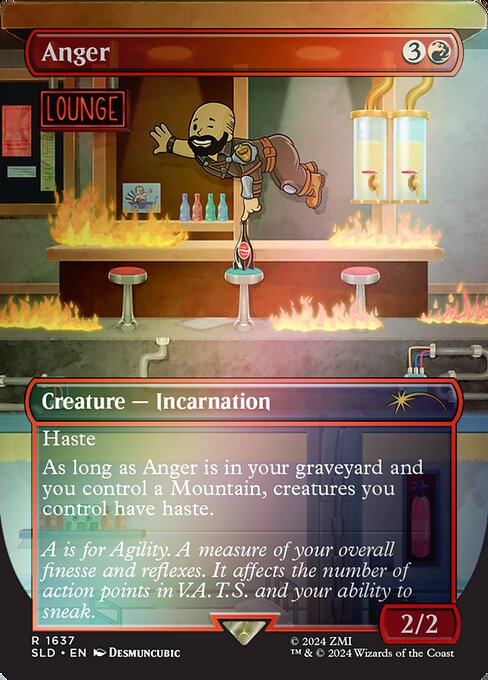 Anger (1637) (Rainbow Foil) - SLD - 1637★