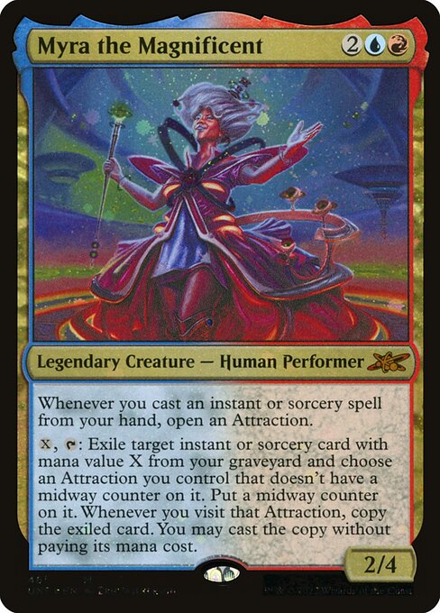 Myra the Magnificent (Galaxy Foil) - UNF - 461