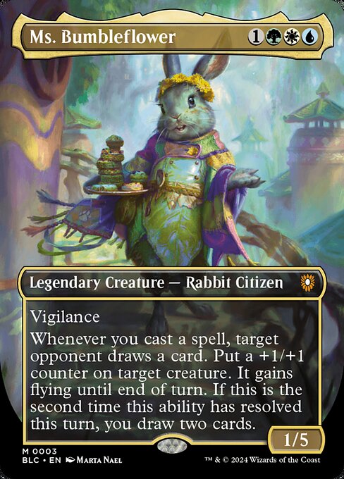 Ms. Bumbleflower (Borderless) (Foil) - BLC - 3