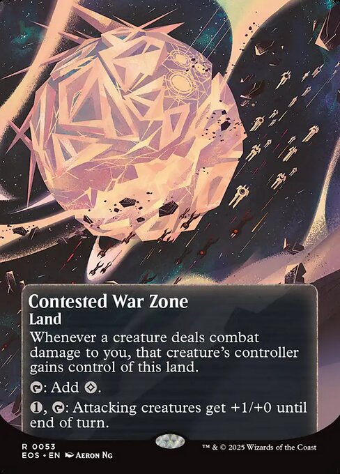 Contested War Zone (0053) (Borderless) - EOS - 53