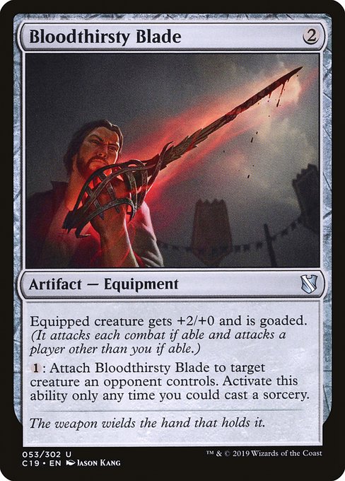 Bloodthirsty Blade - C19 - 53