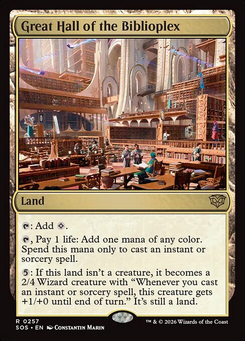 Great Hall of the Biblioplex - SOS - 257