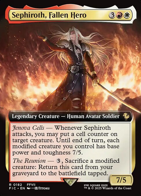 Sephiroth, Fallen Hero (Extended Art) - FIC - 182
