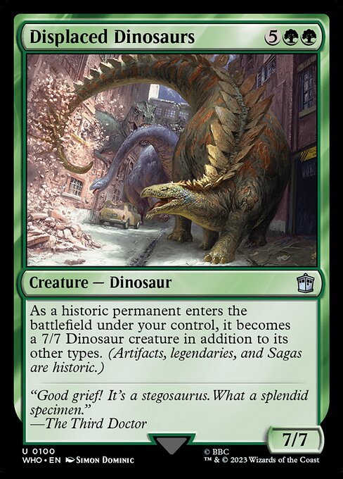 Displaced Dinosaurs - WHO - 100