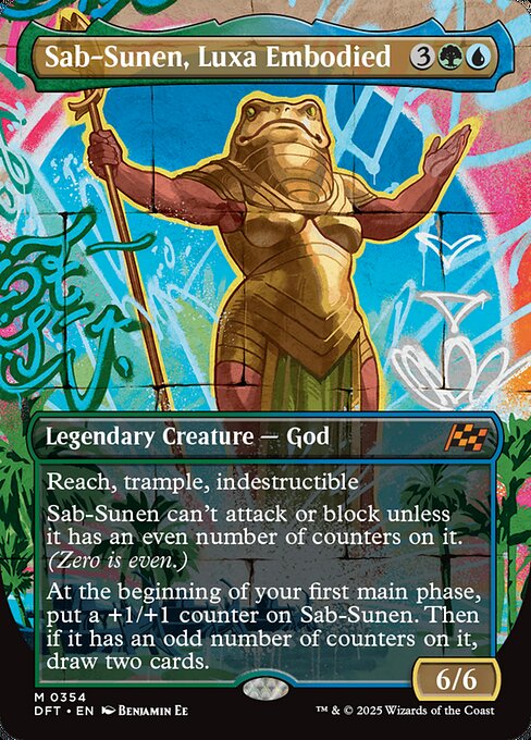 Sab-Sunen, Luxa Embodied (Borderless) - DFT - 354