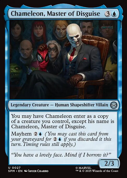 Chameleon, Master of Disguise (Foil) - SPM - 27